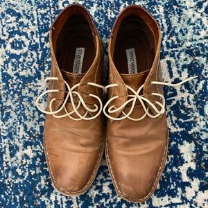Steve Madden Tan Leather Chukka Boots